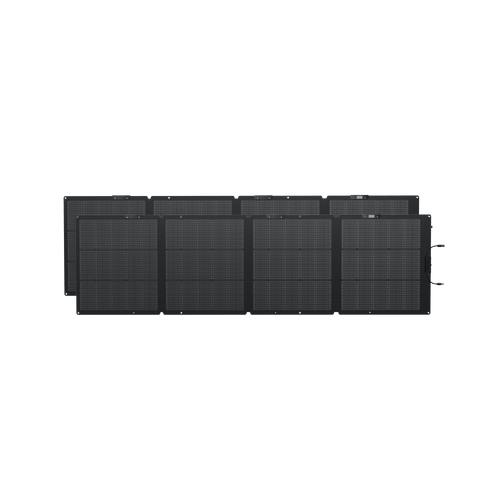 EcoFlow US Solar Panels 220W Portable Solar Panel x 2 EcoFlow 220W Bifacial Portable Solar Panel Bundle