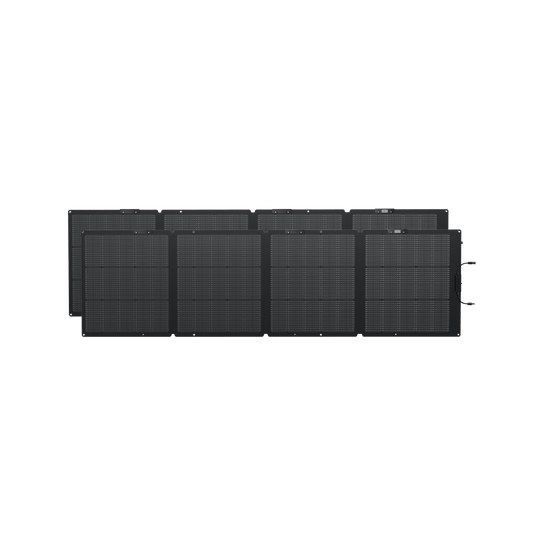 EcoFlow US Solar Panels 220W Portable Solar Panel x 2 EcoFlow 220W Bifacial Portable Solar Panel Bundle