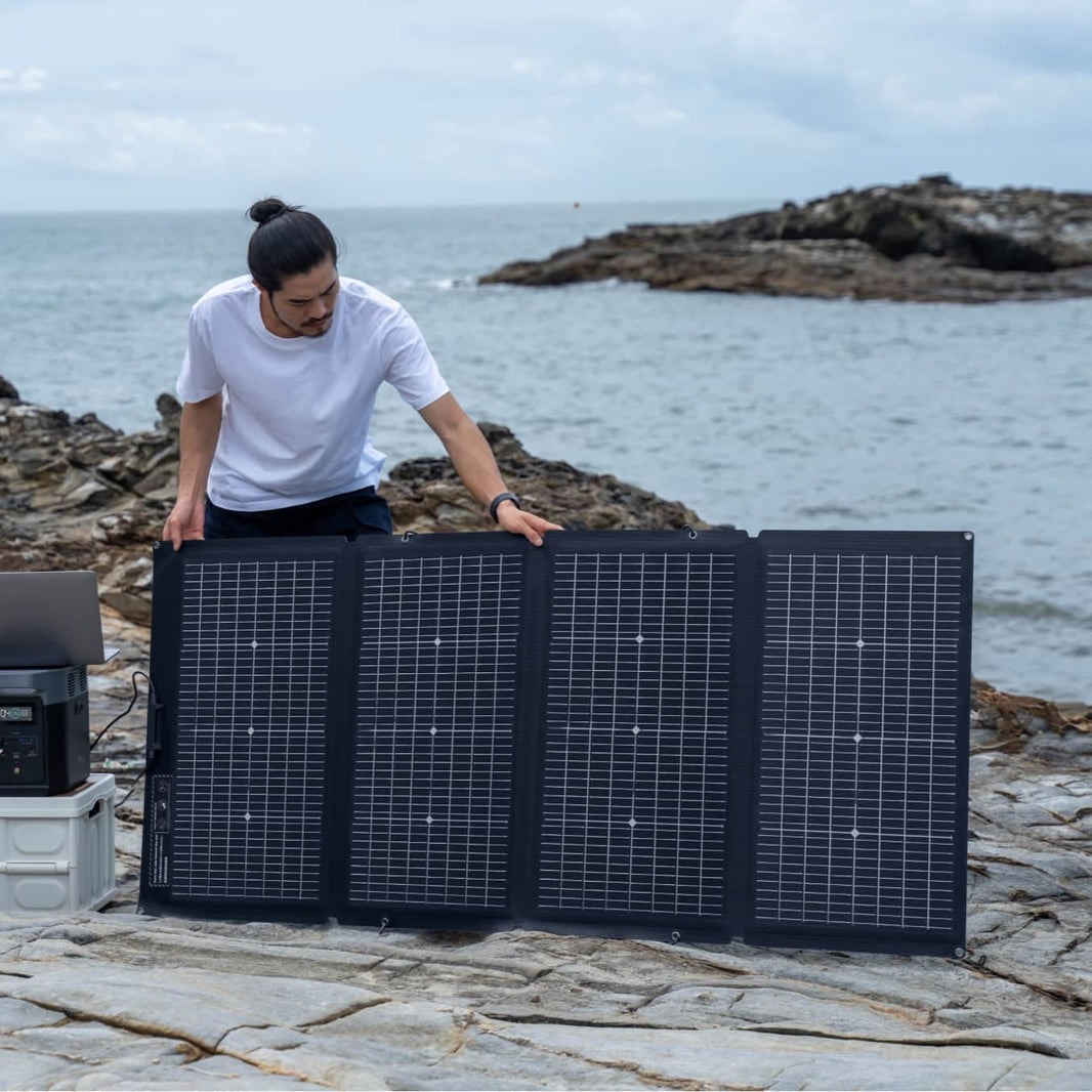 Buy EcoFlow 220W Bifacial Portable Solar Panel Buy Ecoflow 220w Bifacial Portable Solar Panel