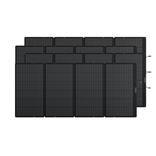 EcoFlow US Solar Panels 4 x 400W Portable Solar Panel EcoFlow 400W Portable Solar Panel