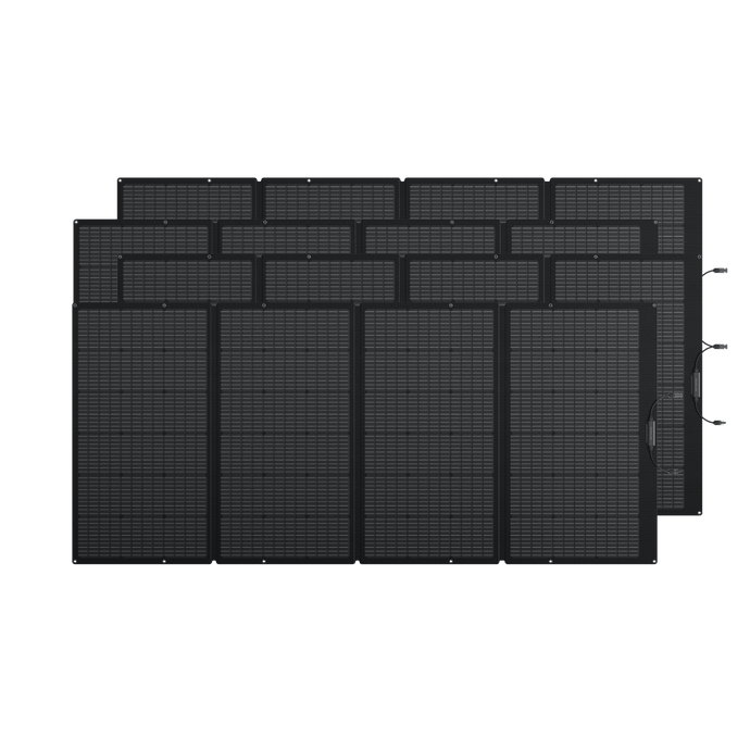 EcoFlow US Solar Panels 4 x 400W Portable Solar Panel EcoFlow 400W Portable Solar Panel