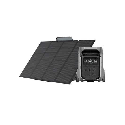 EcoFlow US Solar Panels DELTA Pro 3 + 400W Portable Solar Panel EcoFlow 400W Portable Solar Panel