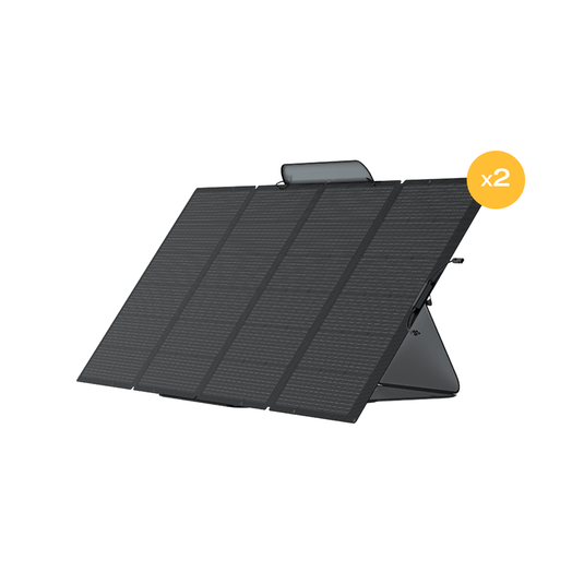 EcoFlow US Solar Panels (Members only) 2*400W Portable Solar Panel EcoFlow 400W Portable Solar Panel