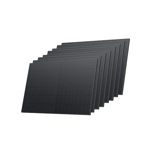 EcoFlow US Solar Panels 8 x 400W Rigid Solar Panel +16 x Rigid Solar Panel Mounting Feet EcoFlow 400W Rigid Solar Panel + Rigid Solar Mounting Feet