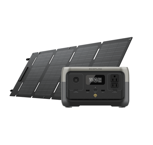 EcoFlow US Solar Panels RIVER 2+45W EcoFlow 45W Portable Solar Panel