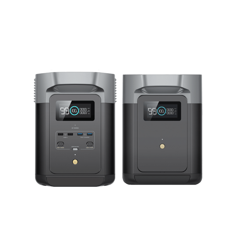 EcoFlow Delta 2 + Extra batería ofrece el equilibrio perfecto entre  potencia y comodidad. Su diseño compacto le permite mantener su hogar…