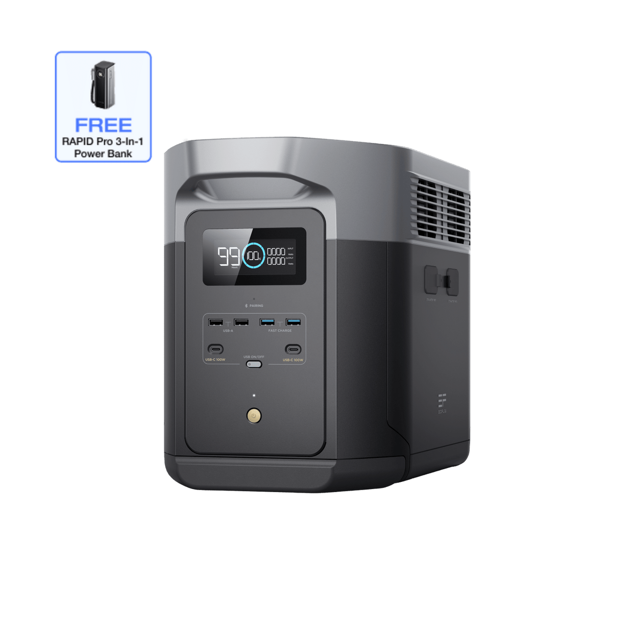 EcoFlow US DELTA 2 Max (1900) EcoFlow DELTA 2 MAX (1900Wh) Portable Power Station