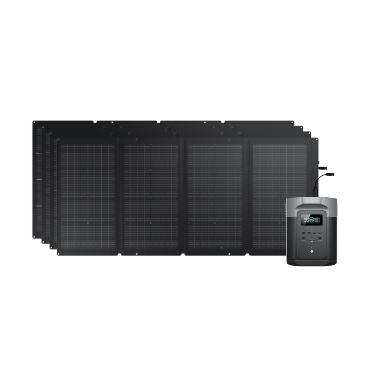 EcoFlow DELTA 2 Max Solar Generator (PV220W) - EcoFlow