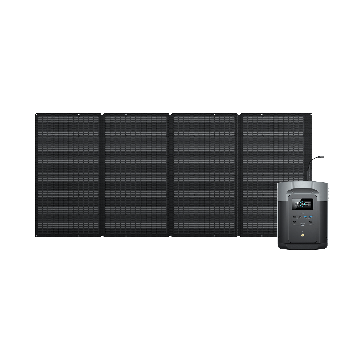 Load image into Gallery viewer, EcoFlow US D2M DELTA 2 Max + 400W EcoFlow DELTA 2 Max Portable Power Station
