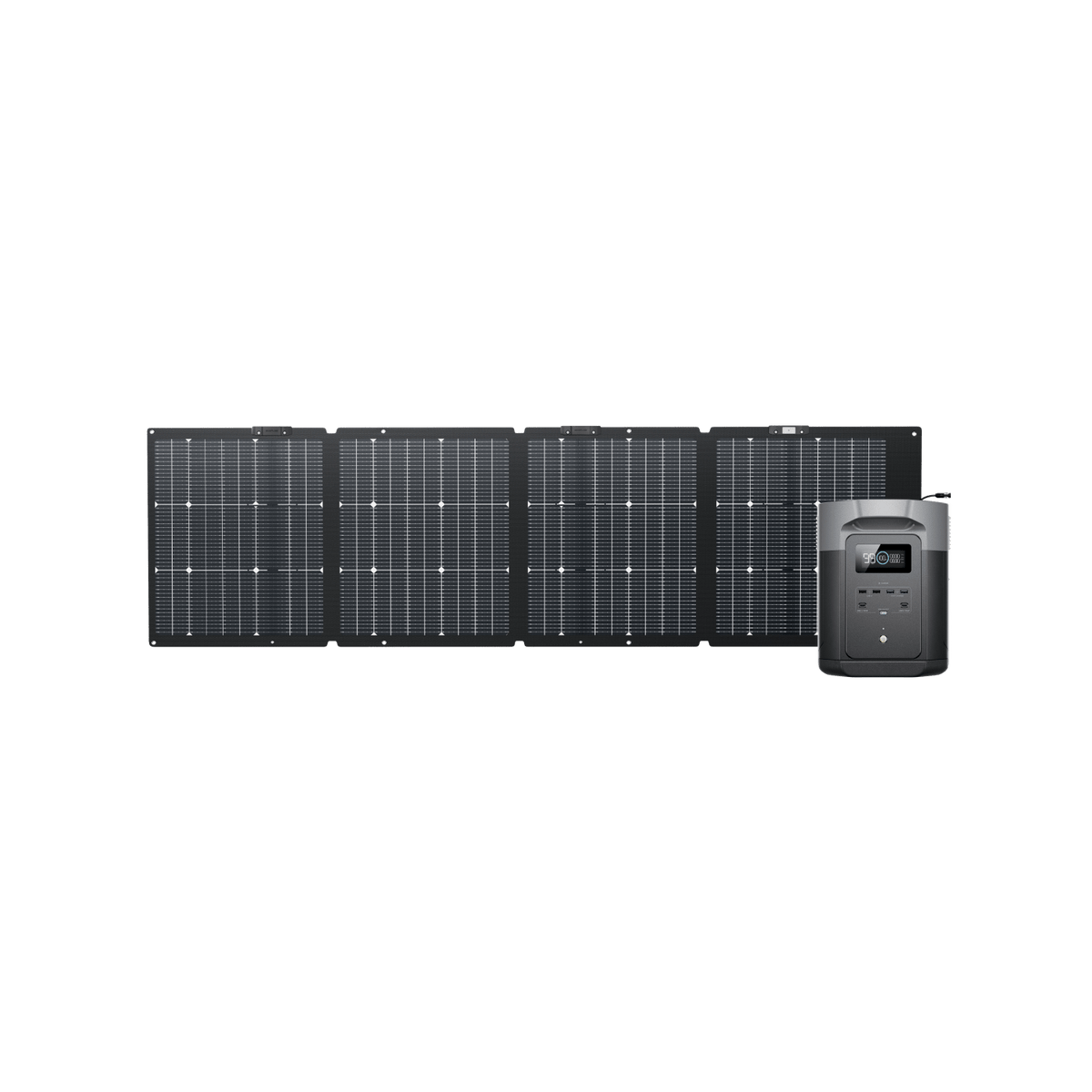 Delta Solar Panel DELTA 2 Max 220W Portable Solar Panel | EcoFlow US