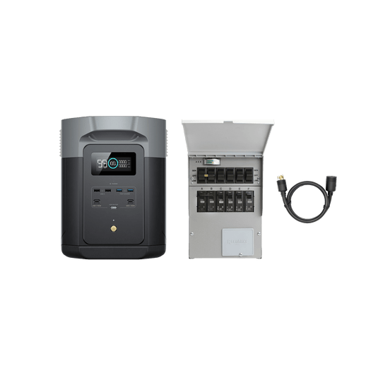 EcoFlow US EcoFlow DELTA 2 Max + Transfer Switch