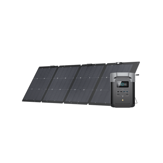 EcoFlow US Bundle EcoFlow DELTA 2 Portable Power Station + 220W Solar Panel