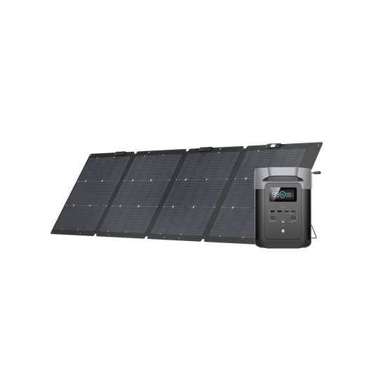 EcoFlow US Standalone DELTA 2 + 220W Solar Panel EcoFlow DELTA 2 Portable Power Station