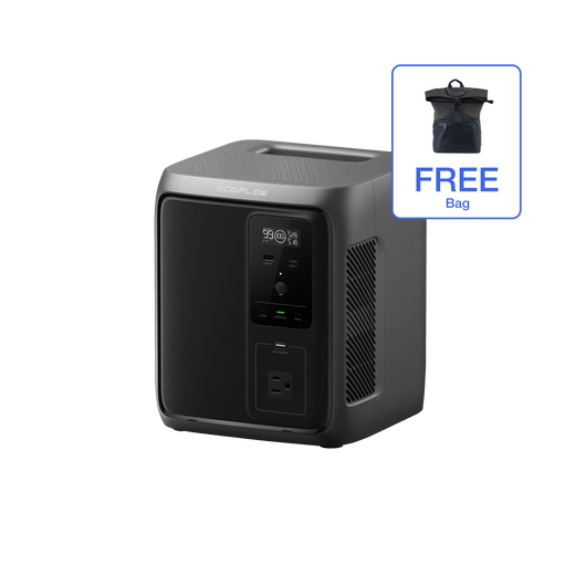 EcoFlow US D3A DELTA 3 1000 Air (10ms UPS) + Free Bag EcoFlow DELTA 3 1000 Air (10ms UPS) Portable Power Station