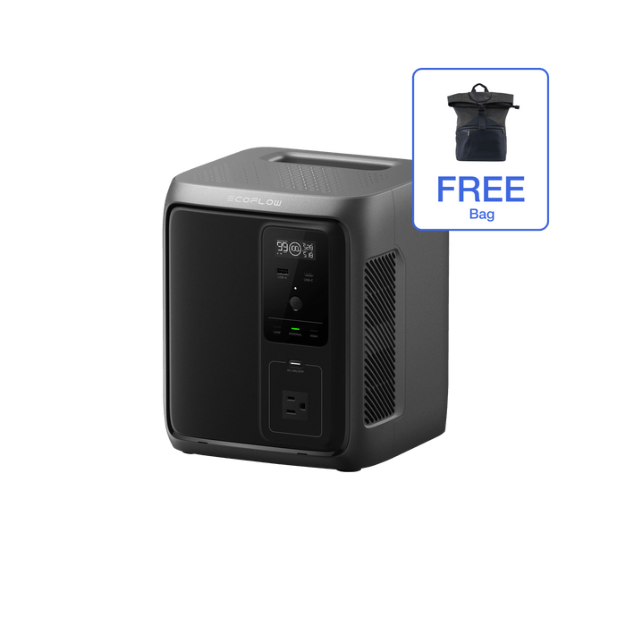 EcoFlow US D3A DELTA 3 1000 Air (10ms UPS) + Free Bag EcoFlow DELTA 3 1000 Air (10ms UPS) Portable Power Station