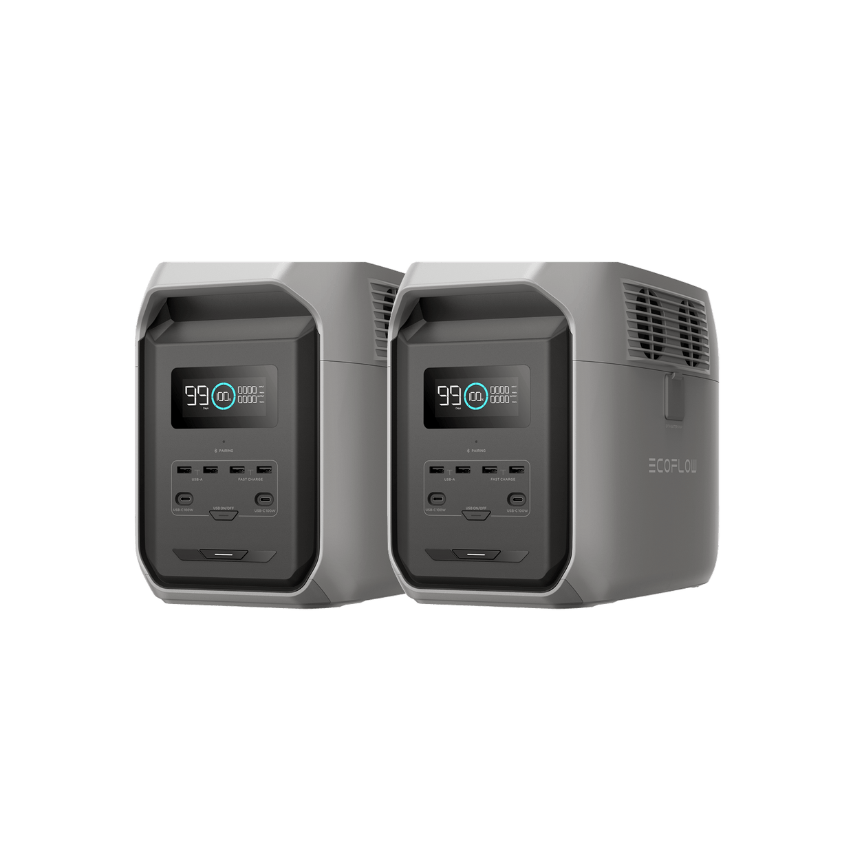 EcoFlow US Standalone 2 x DELTA 3 1500 EcoFlow DELTA 3 1500 Portable Power Station