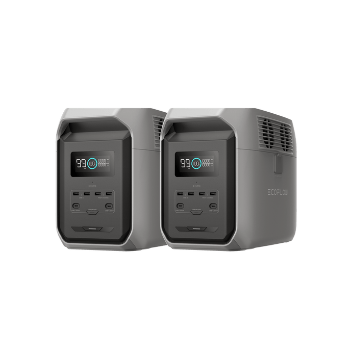 EcoFlow US Standalone 2 x DELTA 3 1500 EcoFlow DELTA 3 1500 Portable Power Station