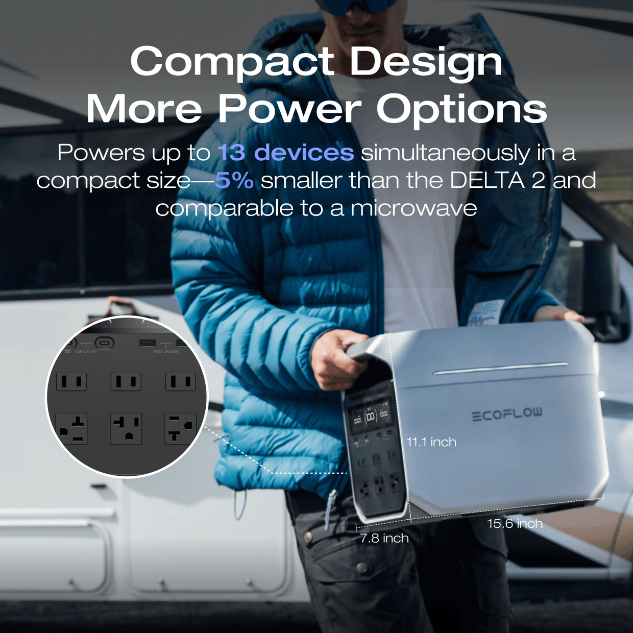 EcoFlow DELTA 3 Plus portable power station