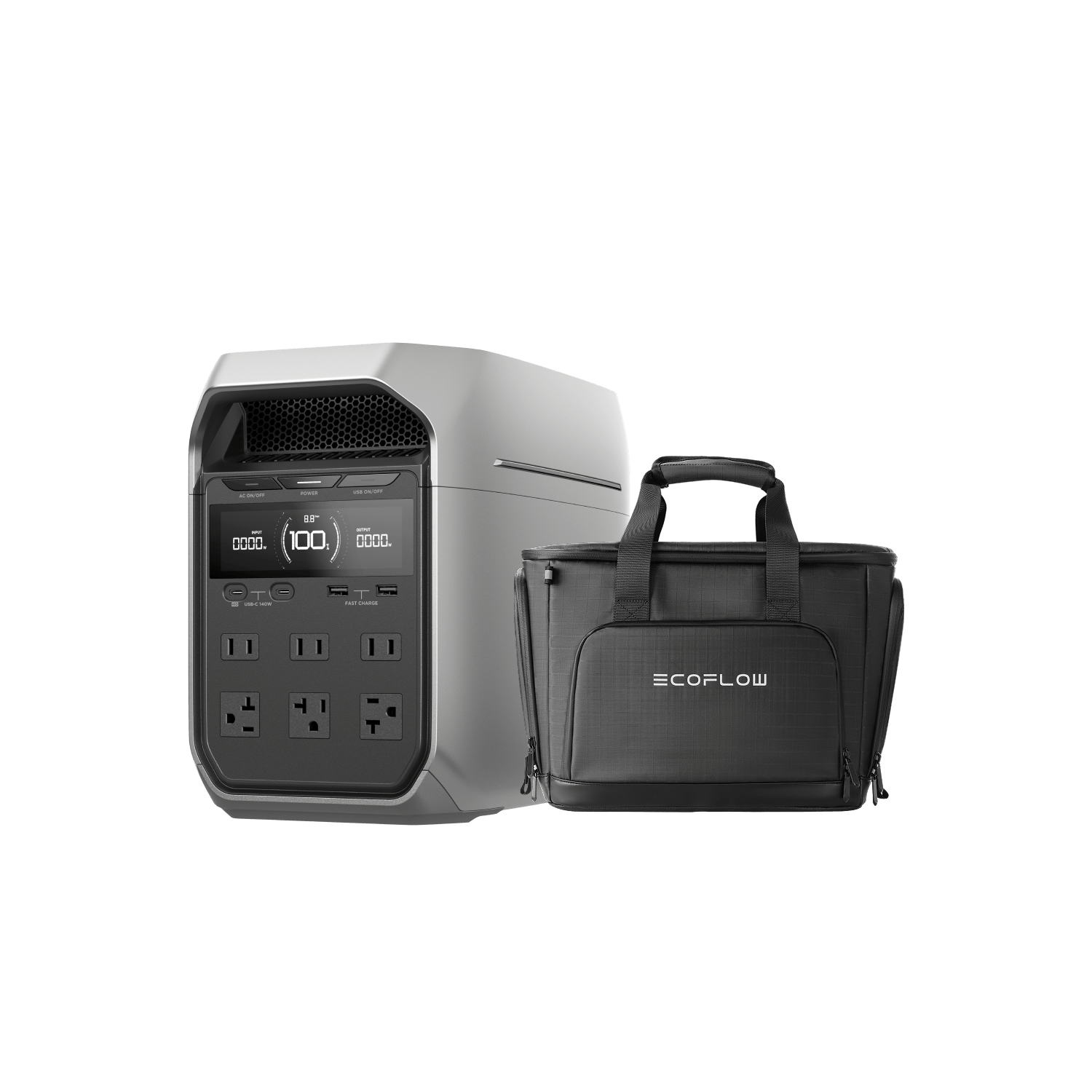 EcoFlow US Standalone DELTA 3 Plus + Free Bag EcoFlow DELTA 3 Plus Portable Power Station
