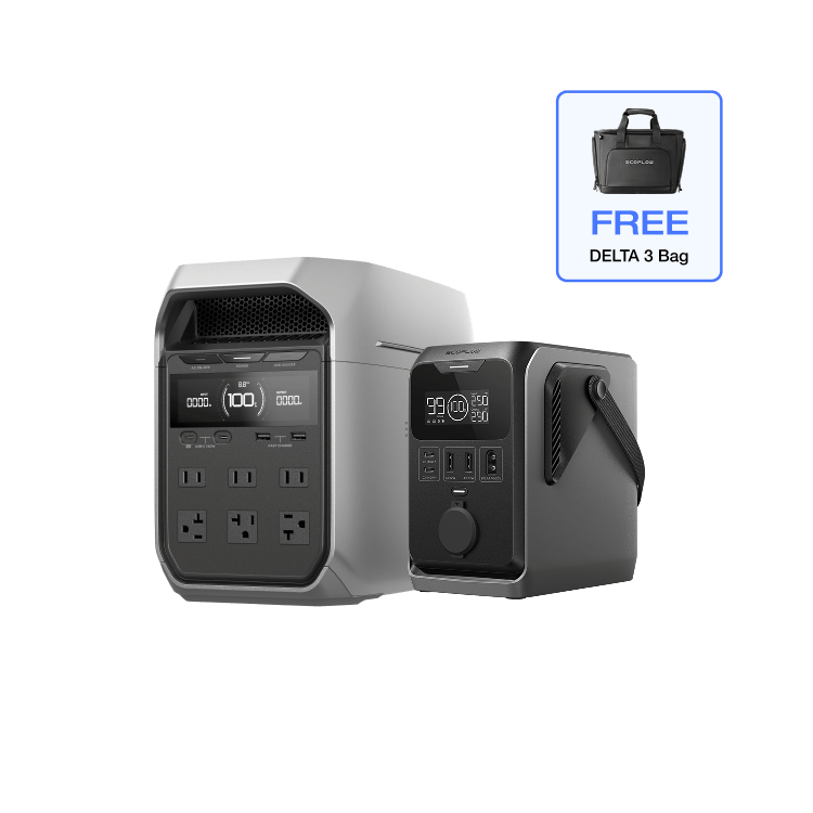 EcoFlow US Standalone DELTA 3 Plus + TRAIL 300 DC EcoFlow DELTA 3 Plus Portable Power Station