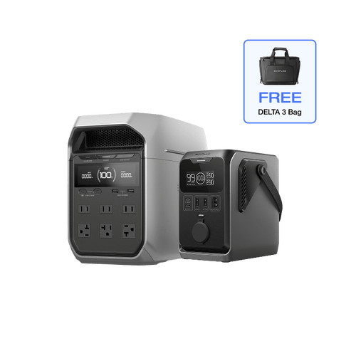 EcoFlow US Standalone DELTA 3 Plus + TRAIL 300 DC EcoFlow DELTA 3 Plus Portable Power Station