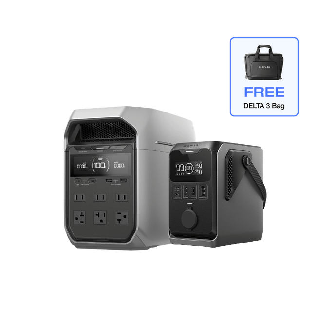 EcoFlow US Standalone DELTA 3 Plus + TRAIL 300 DC EcoFlow DELTA 3 Plus Portable Power Station