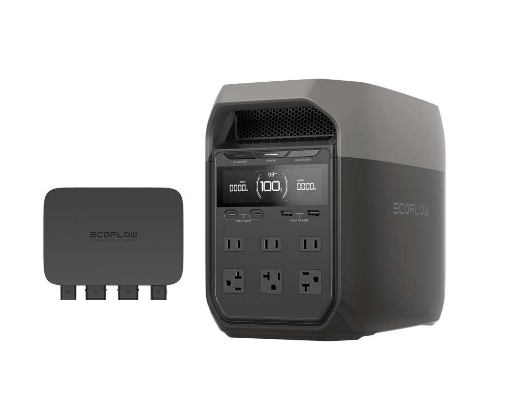 EcoFlow DELTA 3 + 800W Alternator Charger EcoFlow DELTA 3 + 800W Alternator Charger