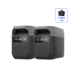 EcoFlow US Standalone 2 x DELTA 3 EcoFlow DELTA 3 Portable Power Station