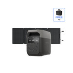 EcoFlow US Standalone DELTA 3 + 110W Solar Panel EcoFlow DELTA 3 Portable Power Station
