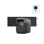 EcoFlow US Standalone DELTA 3 + 110W Solar Panel EcoFlow DELTA 3 Portable Power Station