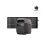 EcoFlow US Standalone DELTA 3 + 160W Portable Solar Panel EcoFlow DELTA 3 Portable Power Station