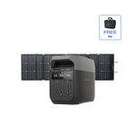 EcoFlow US Standalone DELTA 3 + 220W Solar Panel EcoFlow DELTA 3 Portable Power Station