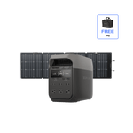 EcoFlow US Standalone DELTA 3 + 220W Solar Panel EcoFlow DELTA 3 Portable Power Station