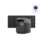 EcoFlow US Standalone DELTA 3 + 400W Portable Solar Panel EcoFlow DELTA 3 Portable Power Station