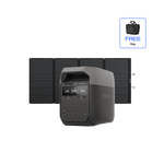 EcoFlow US Standalone DELTA 3 + 400W Portable Solar Panel EcoFlow DELTA 3 Portable Power Station