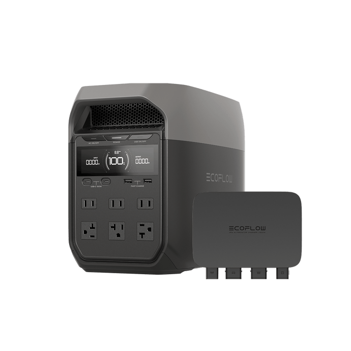 EcoFlow US Standalone DELTA 3 + 500W Alternator Charger EcoFlow DELTA 3 Portable Power Station