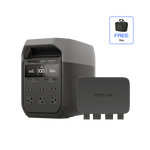 EcoFlow US Standalone DELTA 3 + 500W Alternator Charger EcoFlow DELTA 3 Portable Power Station
