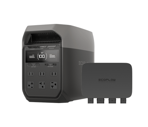 EcoFlow US Standalone DELTA 3 + 500W Alternator Charger EcoFlow DELTA 3 Portable Power Station
