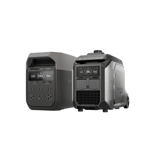 EcoFlow US Standalone DELTA 3 + Smart Generator 3000 (Dual Fuel) EcoFlow DELTA 3 Portable Power Station