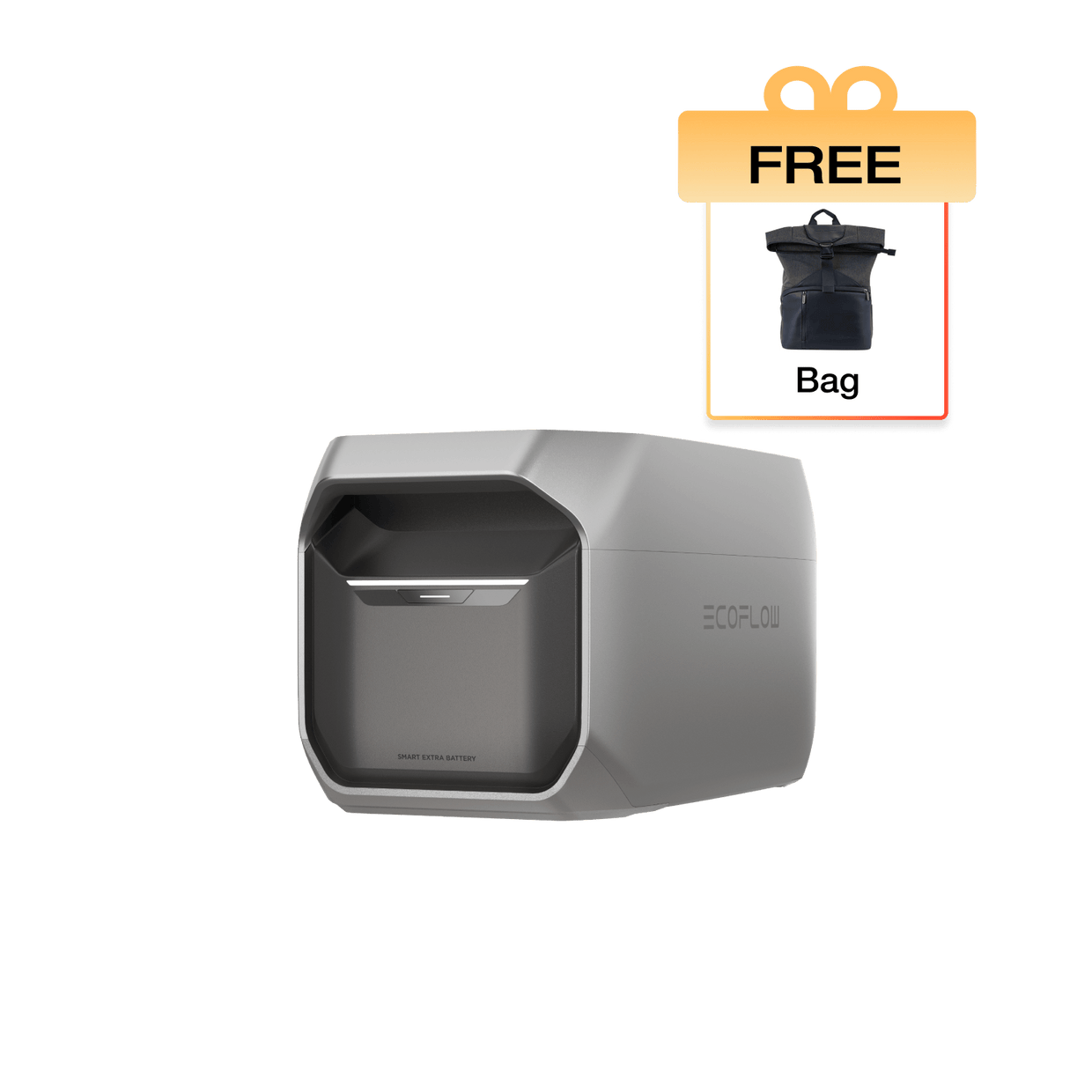 EcoFlow US Accessory DELTA 3 Series Smart Extra Battery+ Bag EcoFlow DELTA 3 Series Smart Extra Battery + Free Bag FS