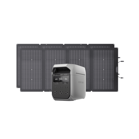 EcoFlow US Bundle EcoFlow DELTA 3 Series Solar Generator (PV220W)