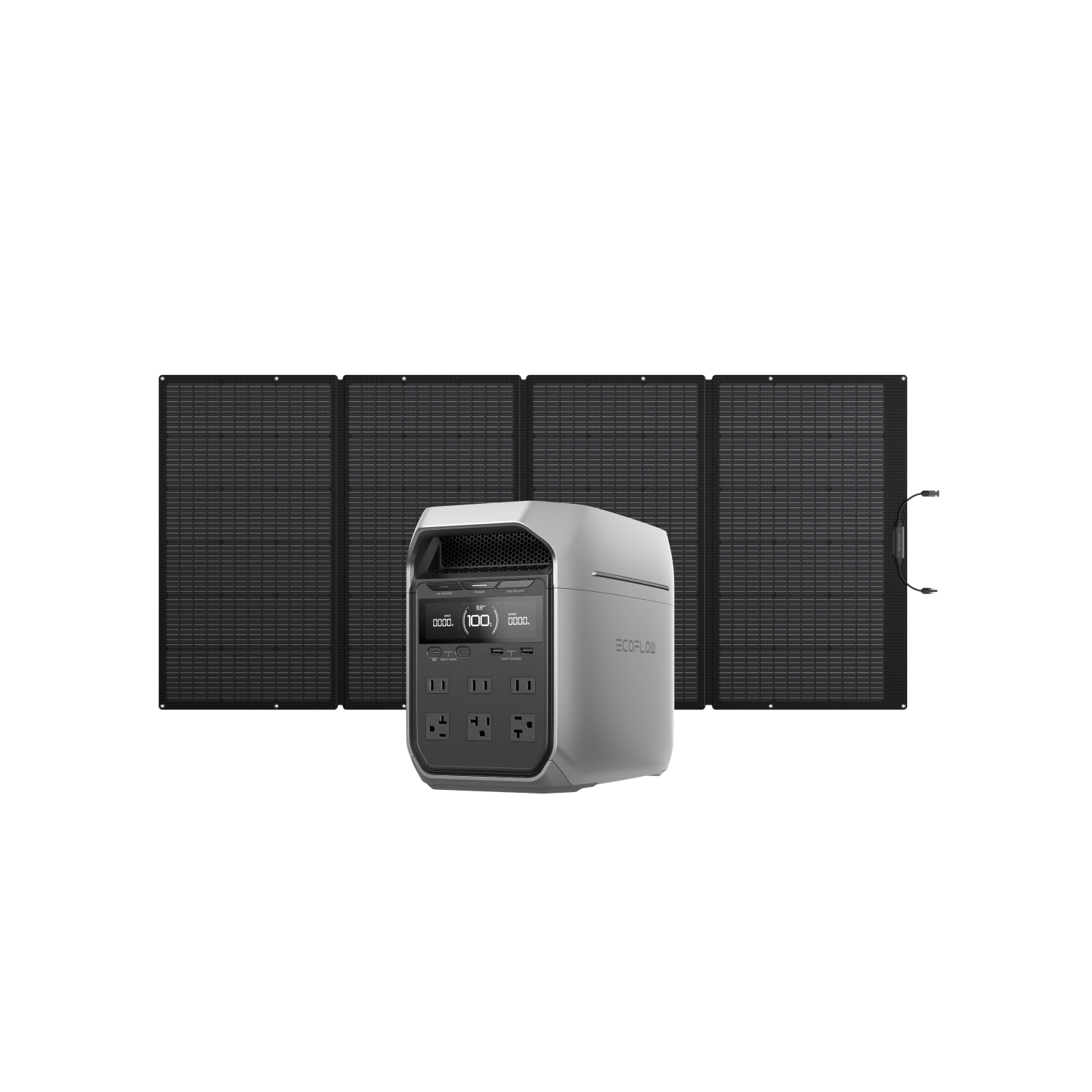 EcoFlow DELTA 3 Series Solar Generator (PV400W)