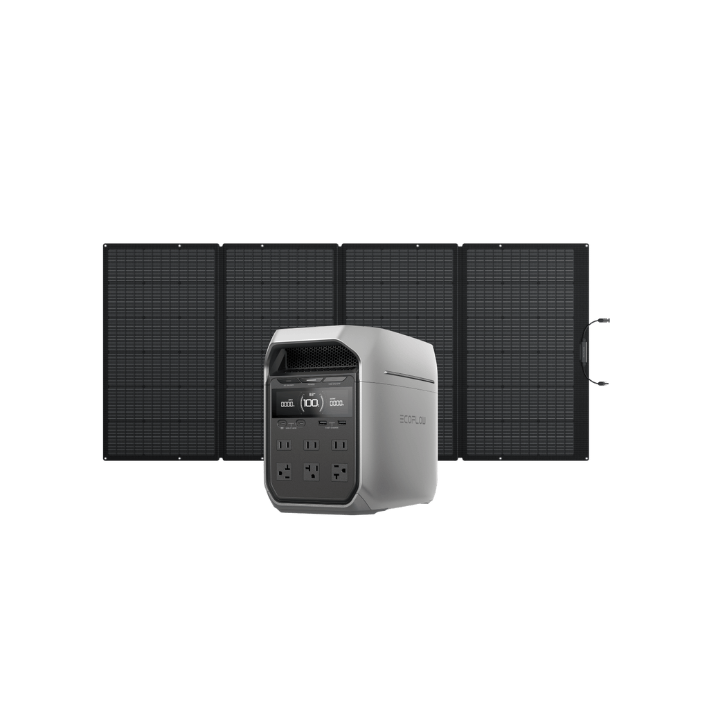 EcoFlow DELTA 3 Series Solar Generator (PV400W)