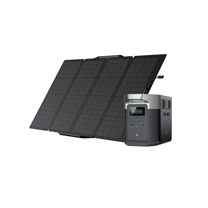 EcoFlow US DELTA Max (2000) / 2*160W EcoFlow DELTA Max + 160W Portable Solar Panel*2