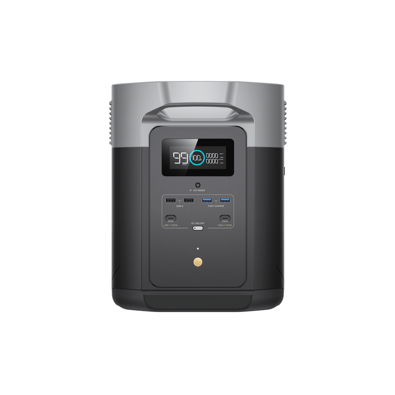 EF ECOFLOW Portable Power Station DELTA Max 2000 with Extra Battery, Expand  Capacity from 2016Wh to 4032Wh, Solar Generator for Home Backup