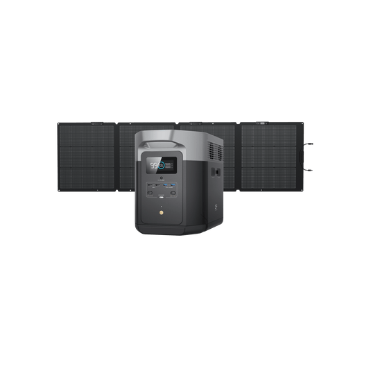 EcoFlow US Bundle DELTA Max (2000) / 1*220W EcoFlow DELTA Max Solar Generator (PV220W)