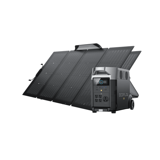 EcoFlow US Bundle 2*220W + DELTA Pro EcoFlow DELTA Pro + 2*220W Portable Solar Panel - Flash Sale