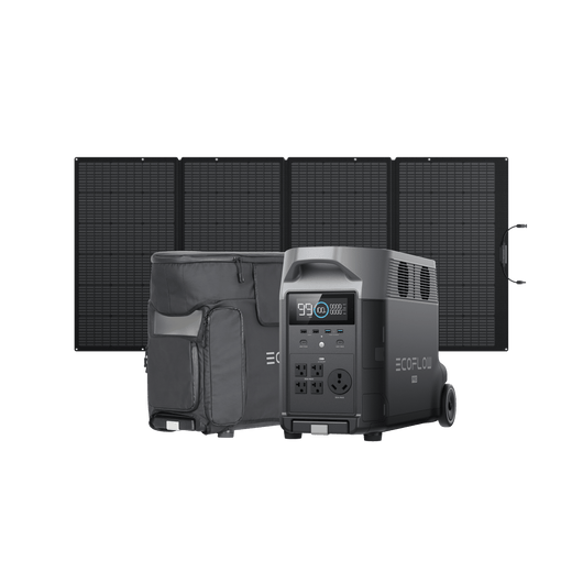 EcoFlow US Bundle DELTA Pro + 400W Solar Panel + DELTA Pro Bag EcoFlow DELTA Pro + 400W Solar Panel + DELTA Pro Bag - Flash Sale