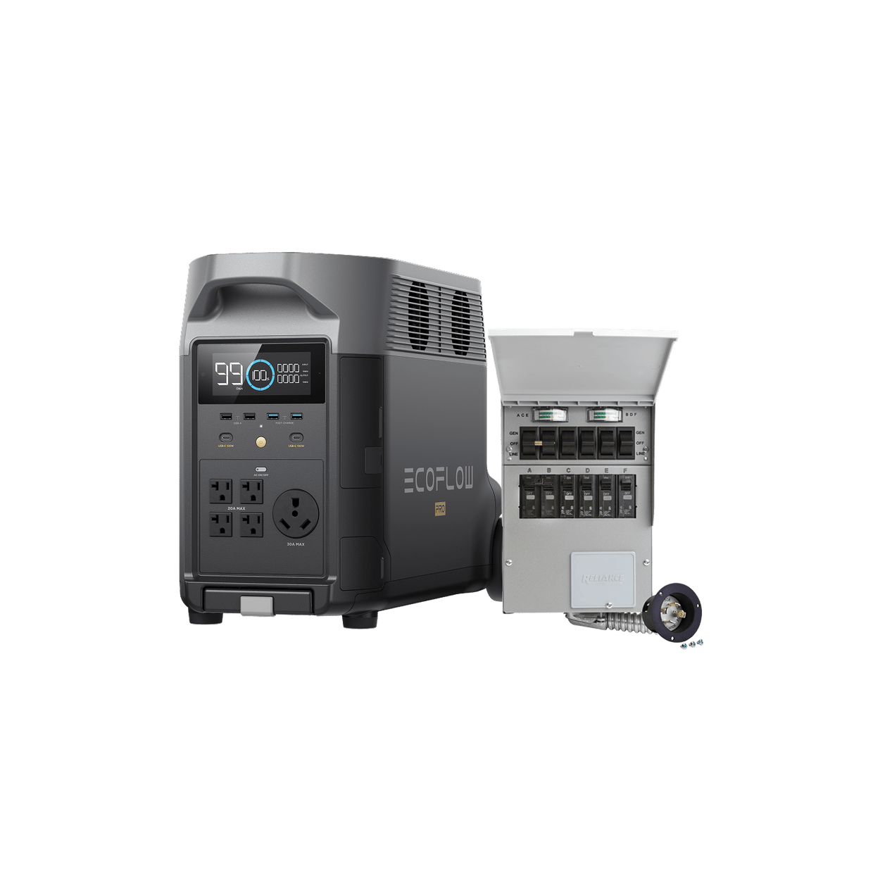 EcoFlow US Flash Sale DELTA Pro + FREE Transfer Switch EcoFlow DELTA Pro + Free Transfer Switch - Flash Sale
