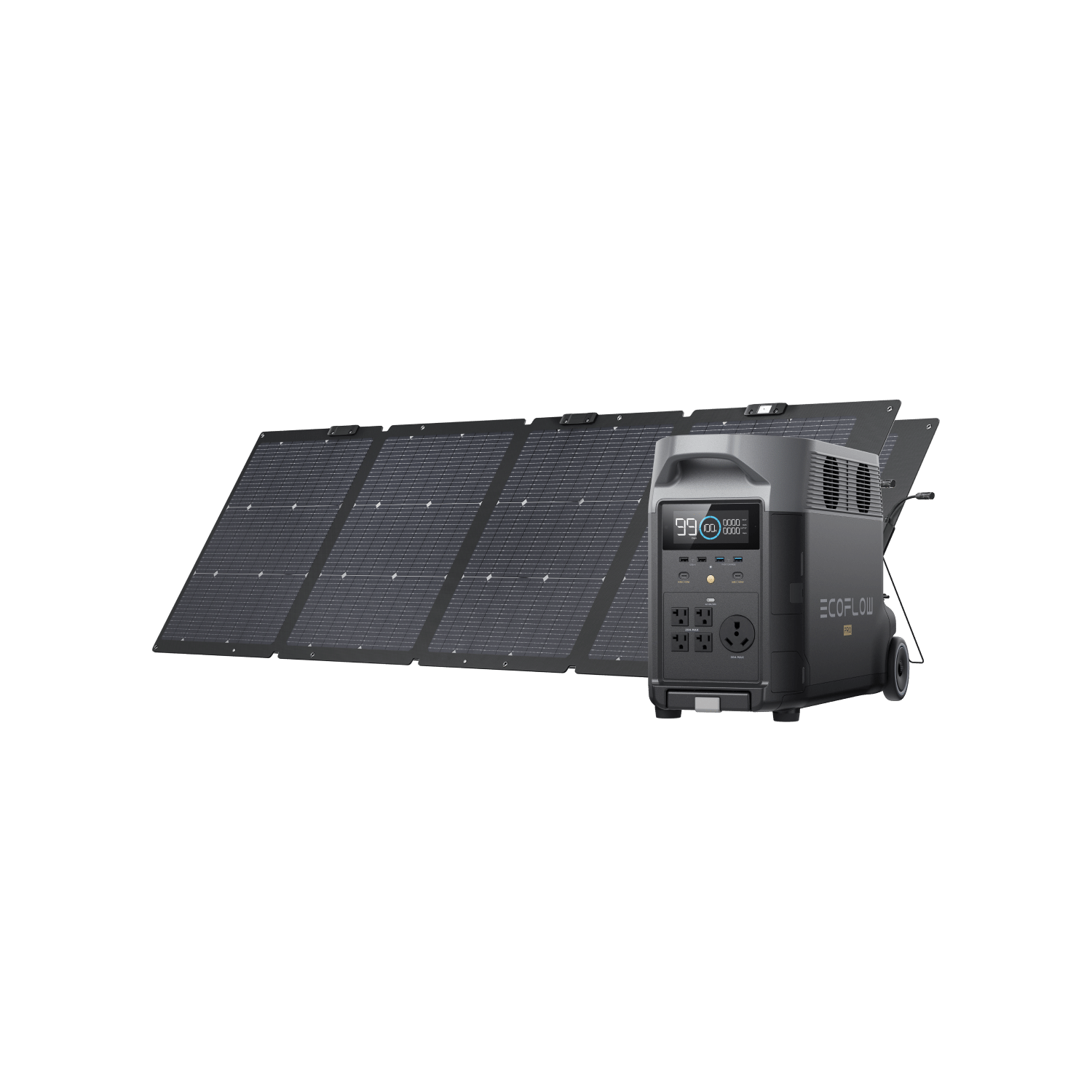 DELTA Pro + 2 x 220W Solar Panels